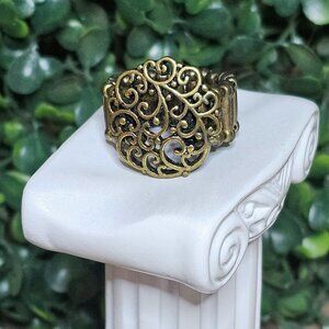 Stretchy Brass Tone Ring